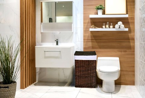 KOSZ WIKLINOWY BRĄZOWY 114 L