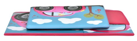 POJEMNIK NA ZABAWKI SAMOCHÓD RÓŻOWY