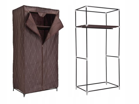 SZAFA TEKSTYLNA GAJA VITTO - BRĄZ