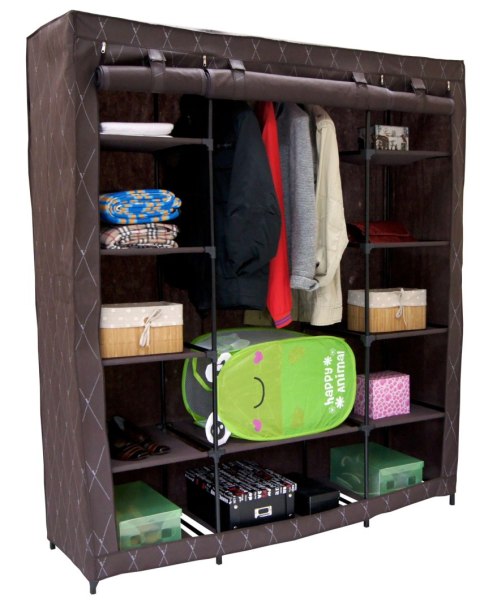 SZAFA TEKSTYLNA KAJA MAXI VITTO - BRĄZ