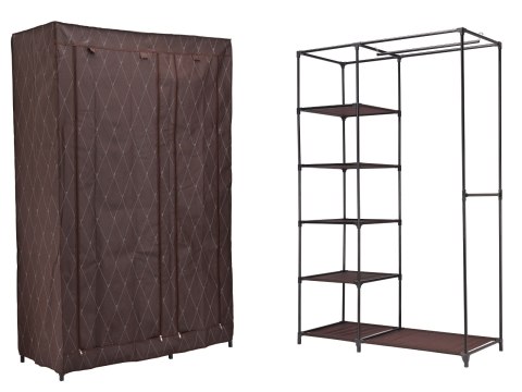 SZAFA TEKSTYLNA KAJA VITTO - BRĄZ