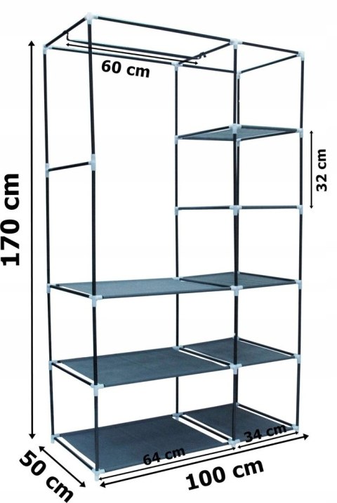 SZAFA TEKSTYLNA Z NADRUKIEM VENICE