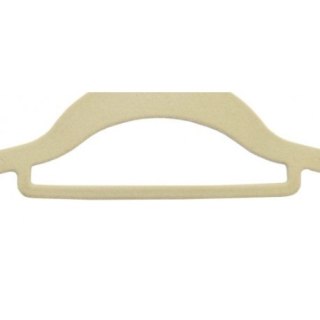 WIESZAK WELUROWY MAXI KOMPLET 10 SZT - BEŻOWY