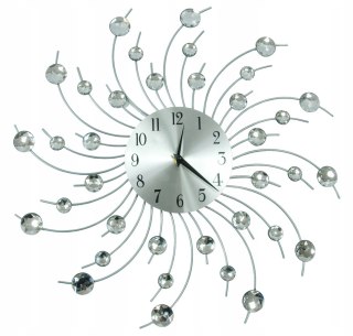 ZEGAR ŚCIENNY CRISTAL CLOUD - 50 CM
