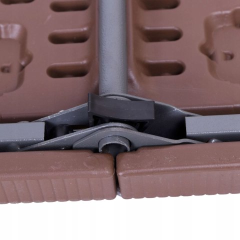 ZESTAW CATERINGOWY RATTAN STÓŁ 180 CM + 6 KRZESEŁ