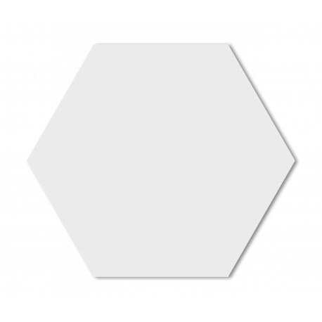DEKORACYJNE LUSTRO AKRYLOWE HEX - SREBRNE