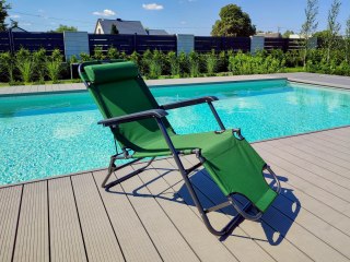 FOTEL LEŻAK LEON ZIELONY