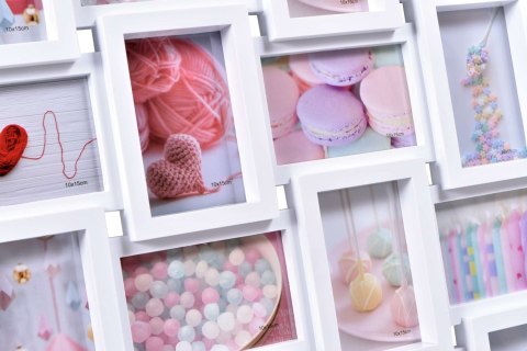 FOTORAMKA NA 24 ZDJĘCIA SOLANO BIAŁA