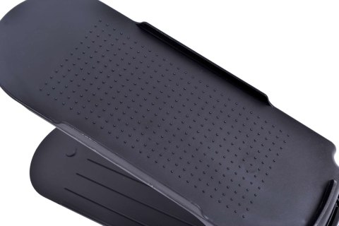 KOMPLET REGULOWANYCH UCHWYTÓW NA BUTY 10 SZTUK CZARNY