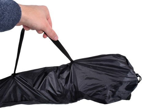 SKŁADANE KRZESŁO TURYSTYCZNE HUGO CZARNE