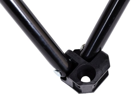 SKŁADANE KRZESŁO TURYSTYCZNE HUGO CZARNE