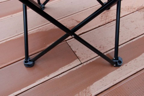 SKŁADANE KRZESŁO TURYSTYCZNE HUGO NIEBIESKIE