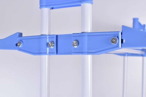 SUSZARKA ROZKŁADANA NA KÓŁKACH SONORA NIEBIESKA