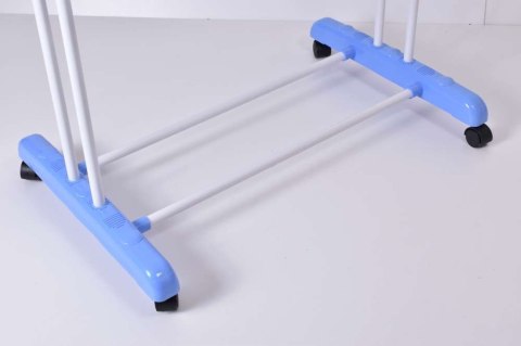 SUSZARKA ROZKŁADANA NA KÓŁKACH SONORA NIEBIESKA