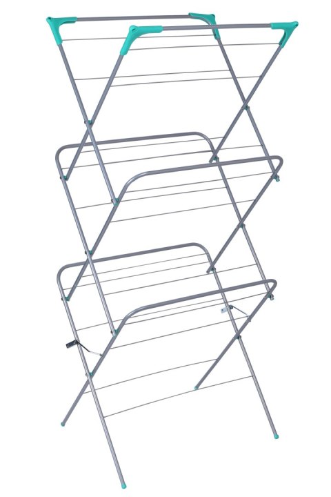 SUSZARKA WOLNOSTOJĄCA NA PRANIE ARAL SZARO-ZIELONA