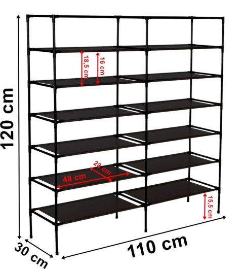 SZAFA TEKSTYLNA NA BUTY GABI - KRATA