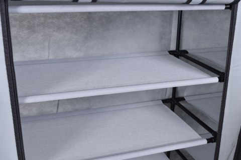 SZAFA TEKSTYLNA NA BUTY GABI - SZARA