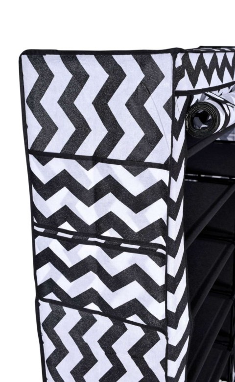 SZAFA TEKSTYLNA NA BUTY GABI - ZEBRA