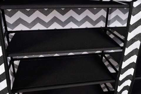 SZAFA TEKSTYLNA NA BUTY GABI - ZEBRA
