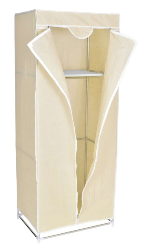 SZAFA TEKSTYLNA Z PÓŁKĄ FELA - BEŻ