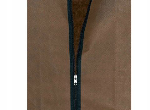 SZAFA TEKSTYLNA Z PÓŁKĄ FELA - CIEMNY BRĄZ