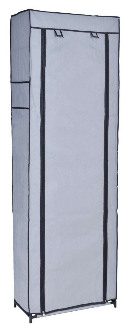 SZAFKA TEKSTYLNA NA BUTY LEA SZARA