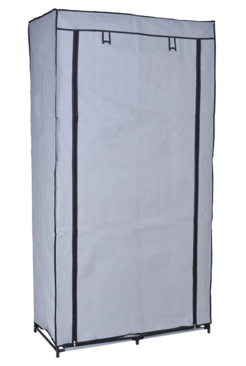 SZAFKA TEKSTYLNA Z 6 PÓŁKAMI MIRA - SZARA