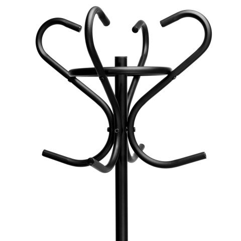 WIESZAK STOJĄCY LIVIO CZARNY 173 CM