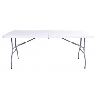 ZESTAW CATERINGOWY FETA WHITE STÓŁ + 2 ŁAWKI