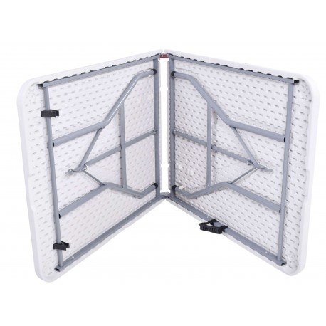 ZESTAW CATERINGOWY FETA WHITE STÓŁ + 2 ŁAWKI