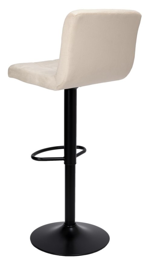 HOKER BAROWY ARAKO BLACK BEŻOWY VELVET