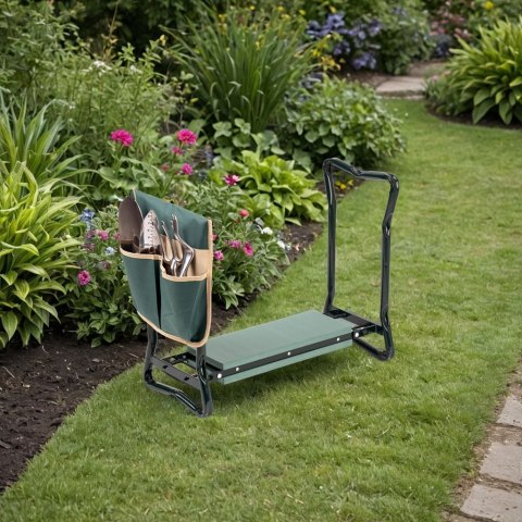 KLĘCZNIK OGRODOWY ŁAWECZKA 2W1 ZAVES ZIELONY