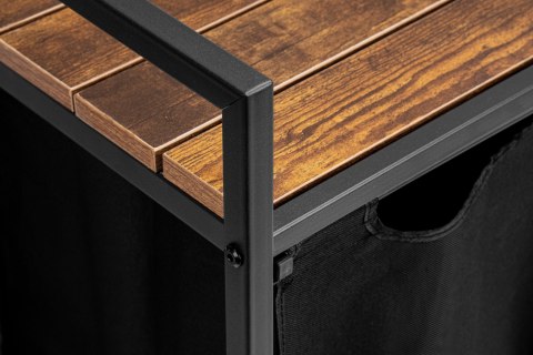 REGAŁ KOSZ NA PRANIE ARTUS PODWÓJNY 2 KOMORY