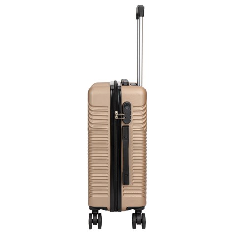 ZESTAW WALIZEK PODRÓŻNYCH AZORES ZŁOTY 4W1