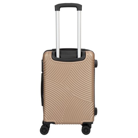 ZESTAW WALIZEK PODRÓŻNYCH AZORES ZŁOTY 4W1