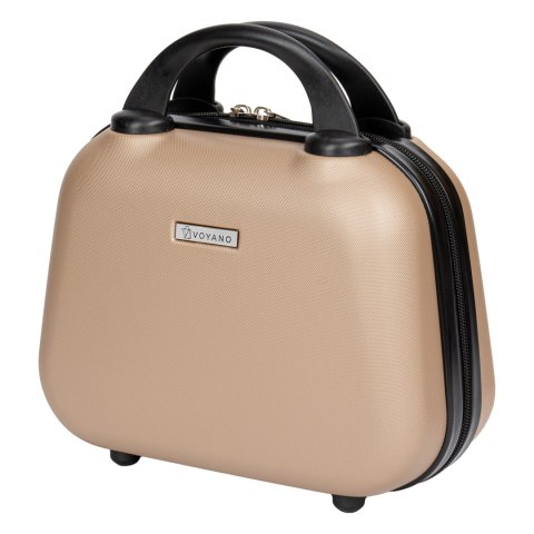 ZESTAW WALIZEK PODRÓŻNYCH AZORES ZŁOTY 4W1