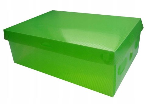 ZESTAW WIESZAK HANI CZARNY + 3 PUDEŁKA NA BUTY ZIELONE