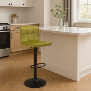 Hoker barowy Arako Black oliwkowe Velvet