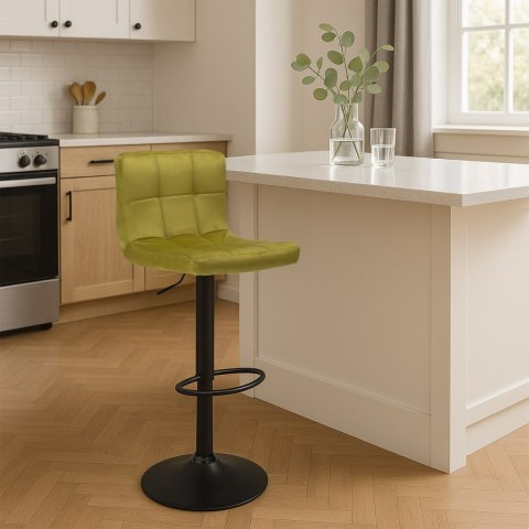 Hoker barowy Arako Black oliwkowe Velvet