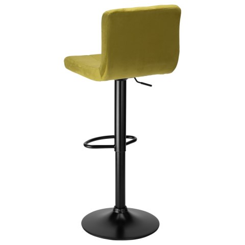 Hoker barowy Arako Black oliwkowe Velvet