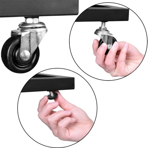 STOLIK INDUSTRIALNY LOFTOWY MEREN POSTARZANY DĄB