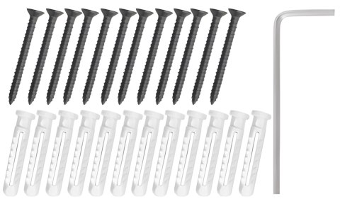 Zestaw 3 półek loft SIRIN craft