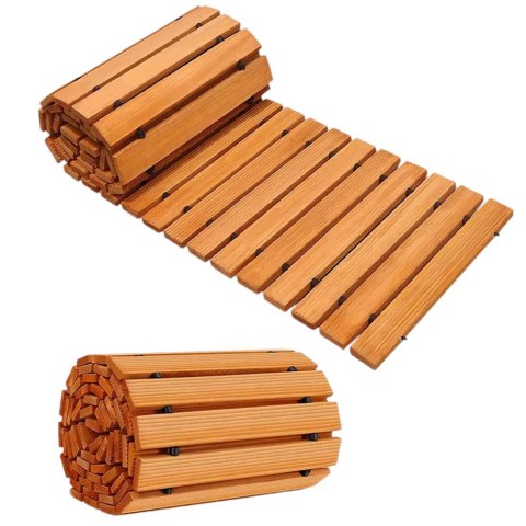 Mata z Drewna Cedrowego Ścieżka Drewniana 250x430 Mata z Drewna Cedrowego Ścieżka Drewniana 250x430