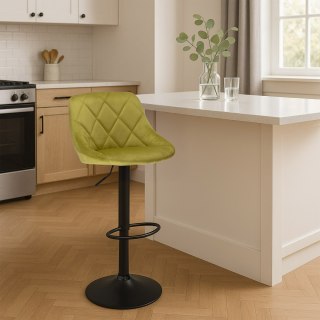 Hoker barowy Cydro Black Oliwkowy Velvet