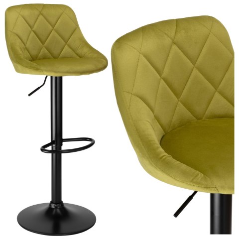 Hoker barowy Cydro Black Oliwkowy Velvet