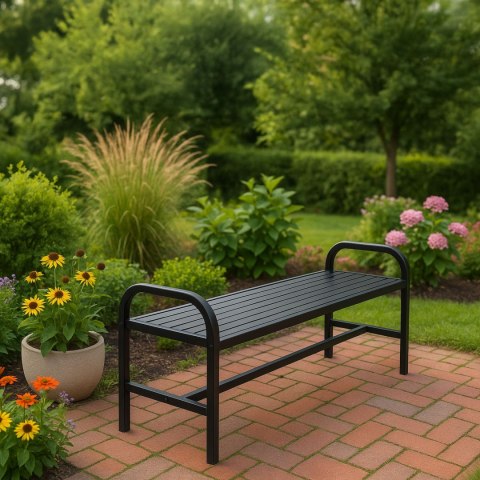 Ławka do ogrodu metalowa SOBO