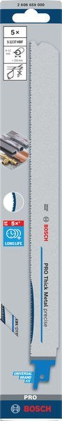 BRZESZCZOT DO P.SZABL PRO THICK METAL PRECISE S1237HBF 5SZT. BRZESZCZOT DO P.SZABL PRO THICK METAL PRECISE S1237HBF 5SZT.