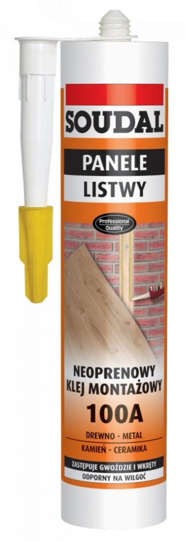 KLEJ MONTAŻOWY NEOPRENOWY 100A 280ML KLEJ MONTAŻOWY NEOPRENOWY 100A 280ML