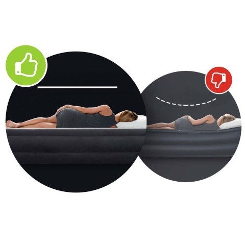 Materac dmuchany do spania 191x99 cm jednosobowy łóżko INTEX 64146 Materac dmuchany do spania 191x99 cm jednosobowy łóżko INTEX 64146