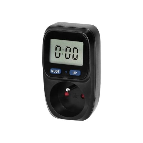 WATOMIERZ, KALKULATOR ENERGII Z WYŚWIETLACZEM LCD, CZARNY WATOMIERZ, KALKULATOR ENERGII Z WYŚWIETLACZEM LCD, CZARNY